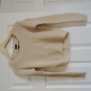 🛍️ 5 for $25 🛍️ Waffle Knit Cropped Cozy Fall Sweater